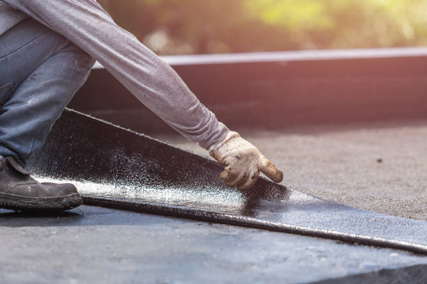 Professional Wet Basement Repair technician working in Brookville, IN